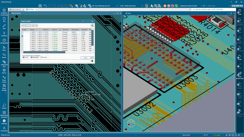 A screenshot of Xpedition Standard.