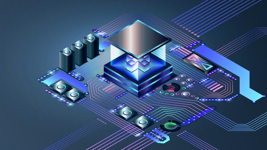 Rendering depicting 3D IC using standardized chiplet model properties