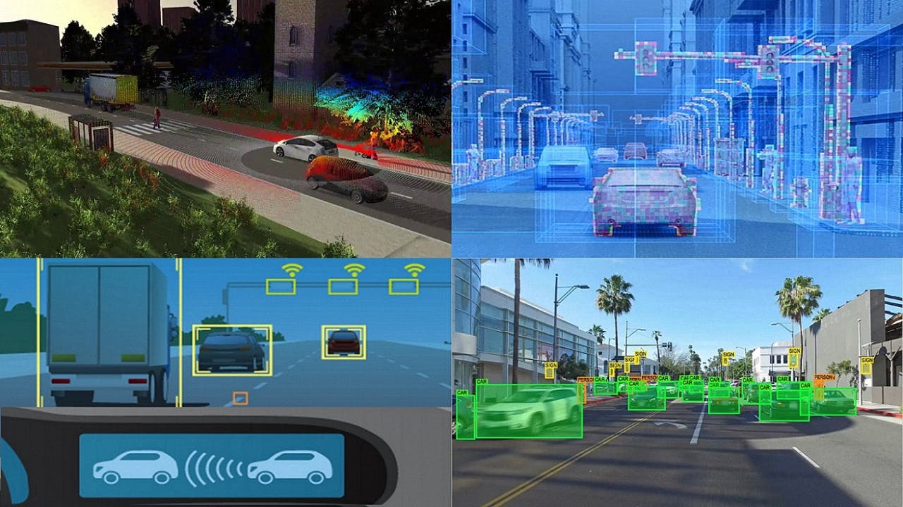Deep sensor fusion for perception and navigation of complex real-world driving scenes