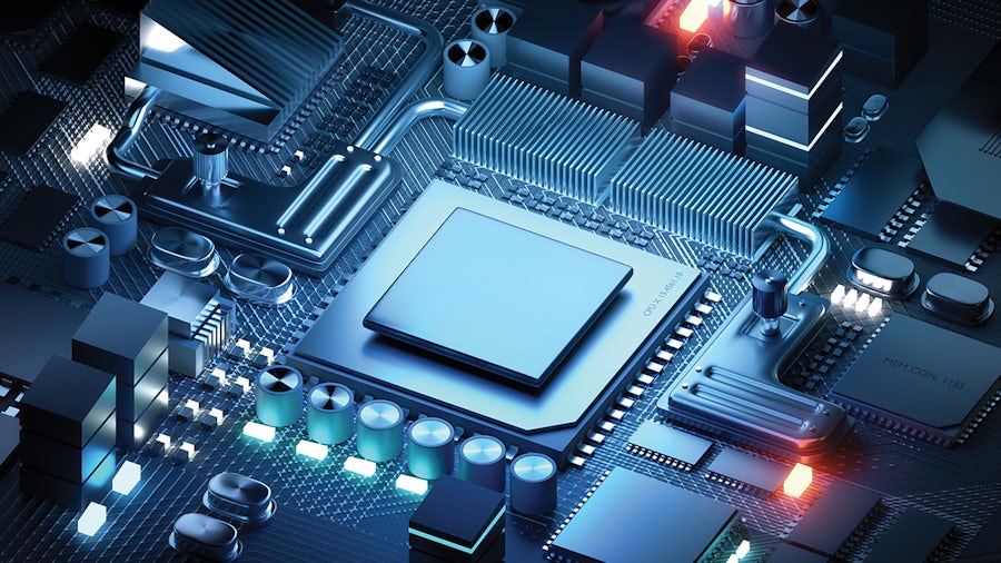 Microprocessor image