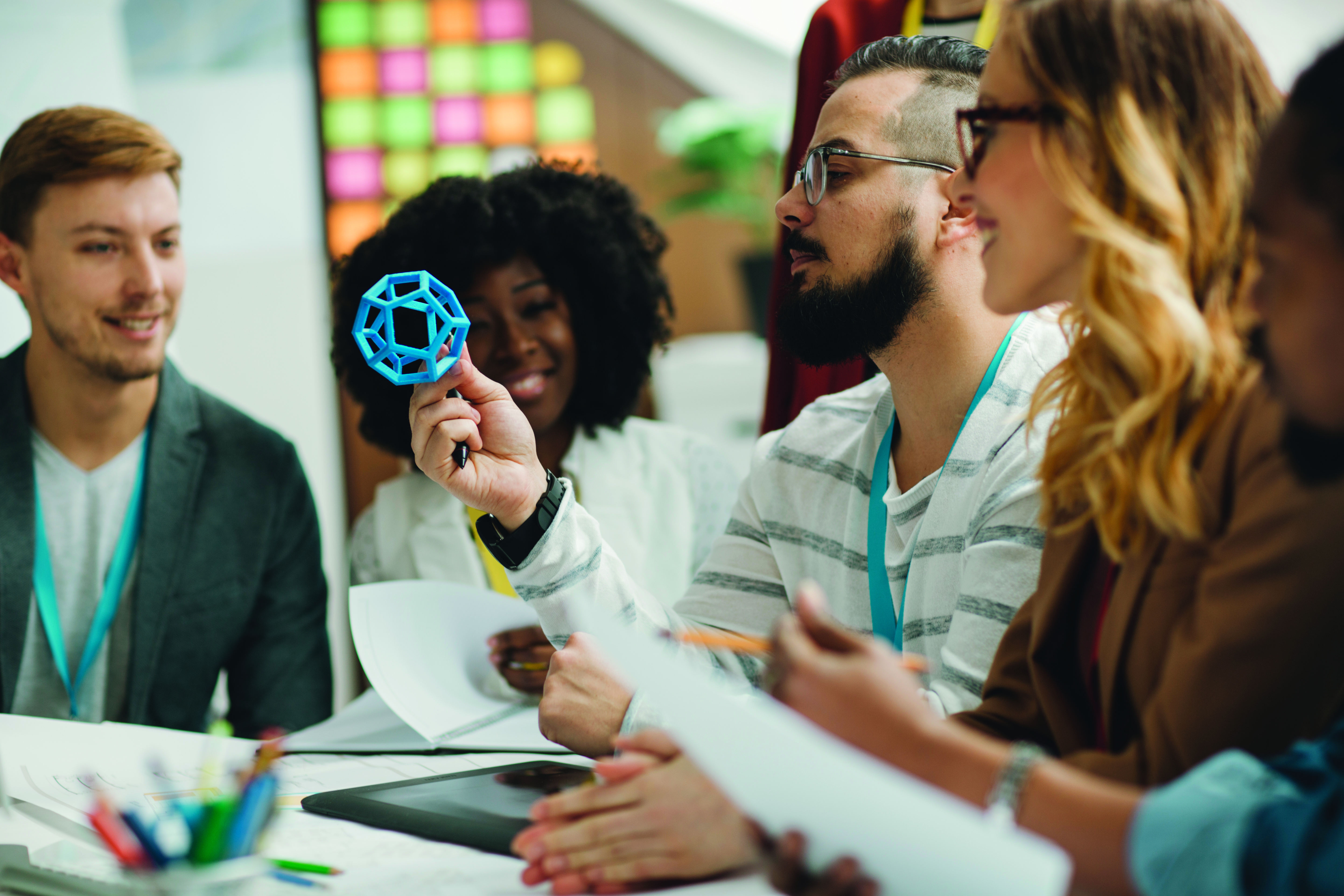 Creative Start-Up Business Team Brainstorming,