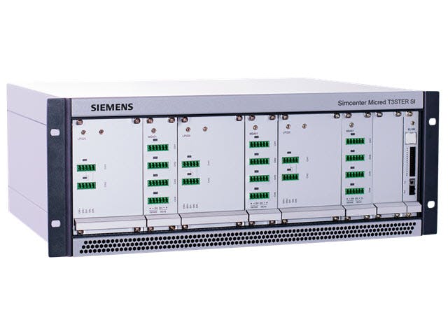 Representation of the Simcenter T3STER, thermal transient tester.