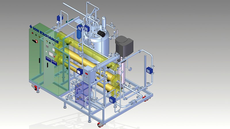 3D CAD helps engineers and customers visualize water treatment products