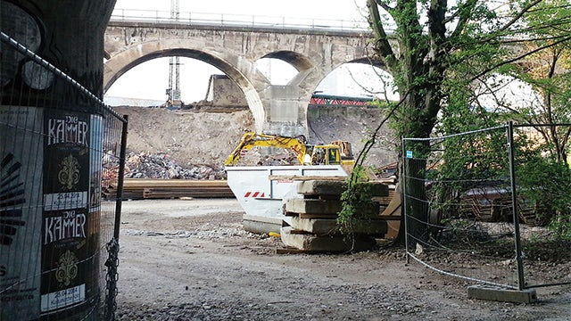 Existing railway bridge in Cologne in need of renovation. Copyright: Obermeyer