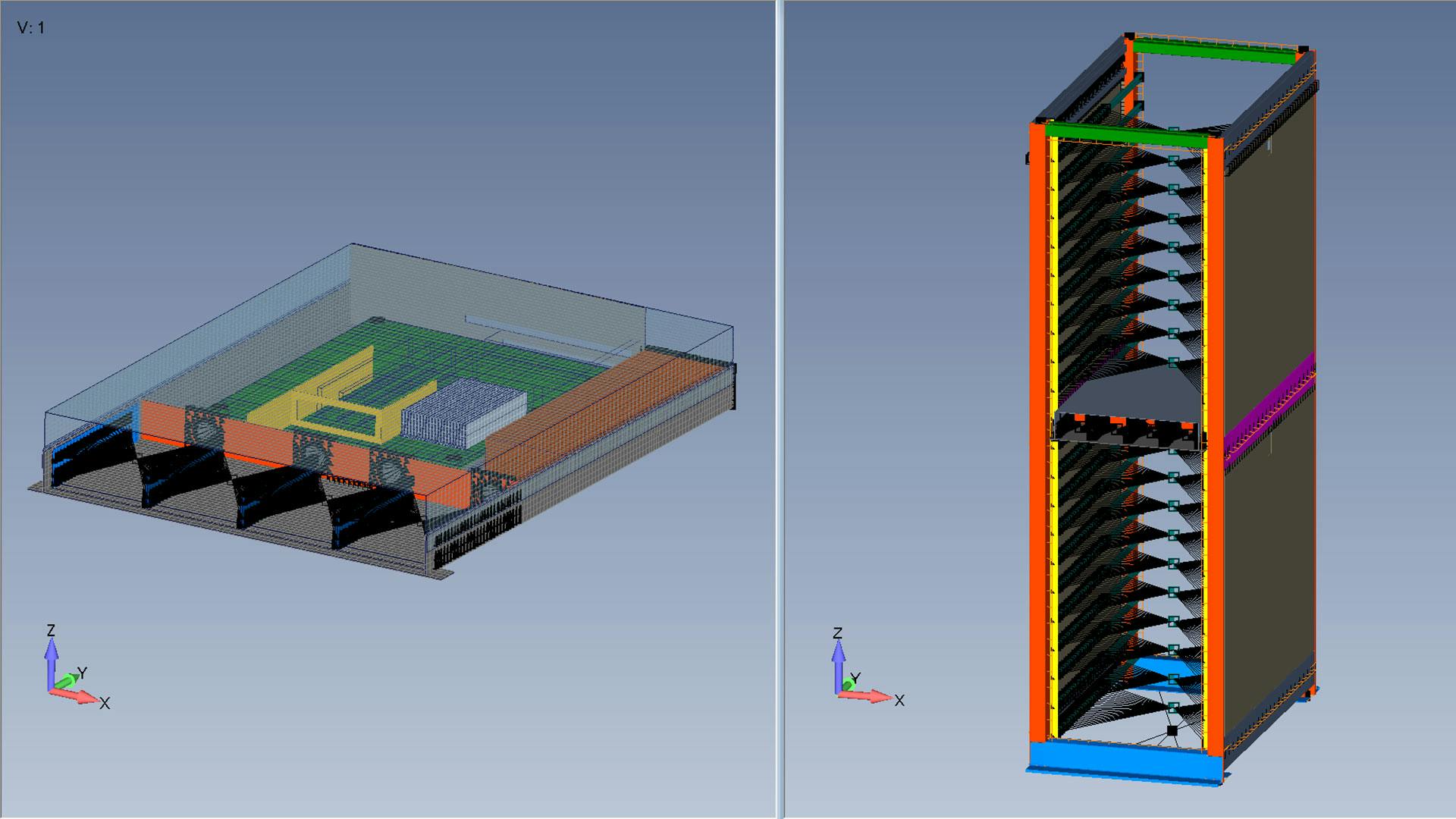 Dynamic analysis performed using Simcenter Femap FEA software