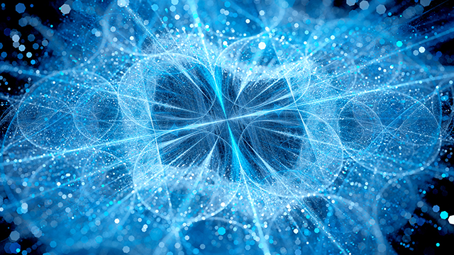 Glowing intersection of lines, circles and light rays | The Calibre xACT tool delivers reference-level accuracy for leading-edge FinFET, custom, analog, and RF designs, with performance and capacity for multi-million instance digital designs.