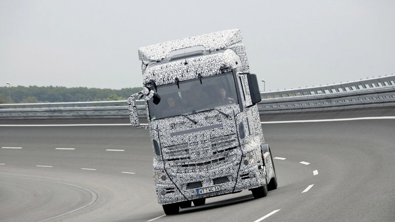 Daimler Trucks uses Simcenter Tecware and services to boost measurement instrumentation and data collection
