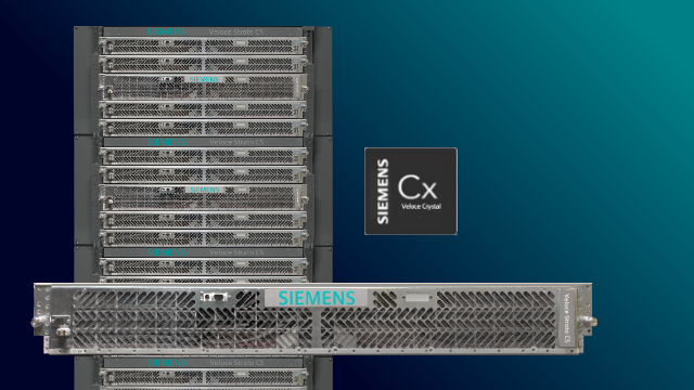 Strato CS blade, Strato CS rack, and Crystal X chip.