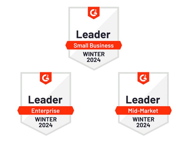 G2 Teamcenter 2024 年冬季颁奖横幅。G2 将 Teamcenter 评为适合任何规模公司的最佳 PLM 软件。