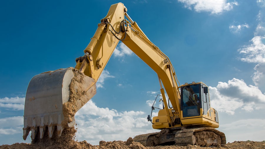 Heavy equipment in an outdoor setting