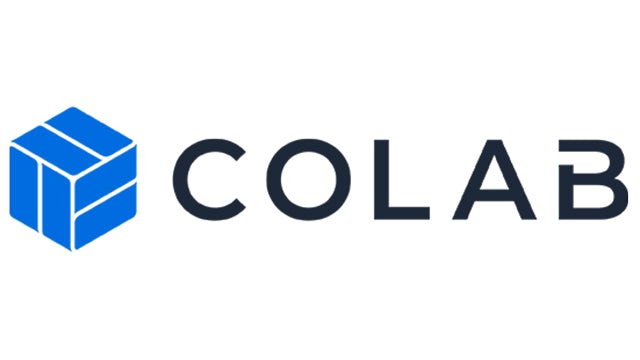 Colab logo.