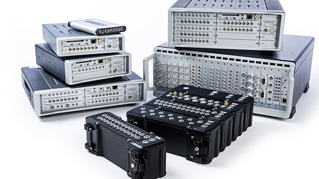 A range of data acquisition system hardware.