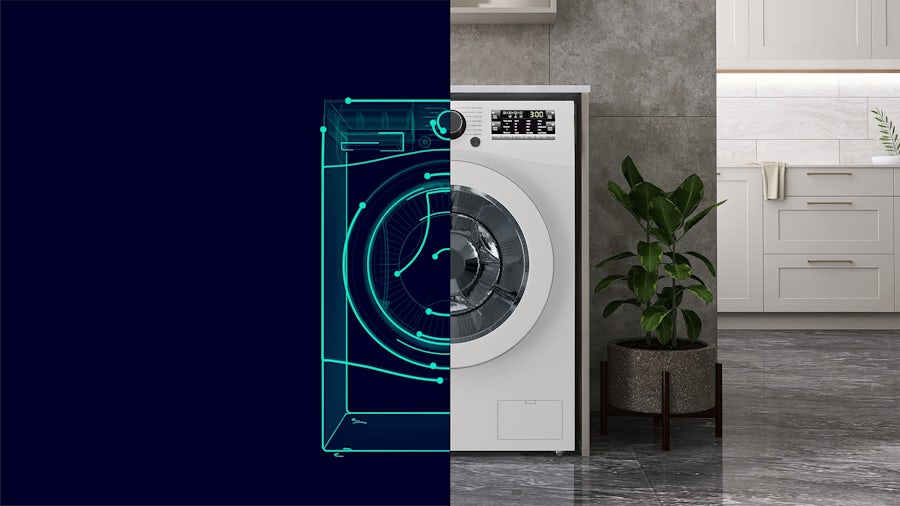 Digital-twin-simulation-consumer-goods-washing-machine