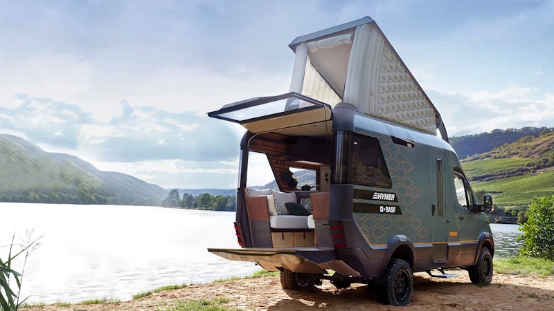 Recreational vehicle manufacturer digitalizes concept of camper van