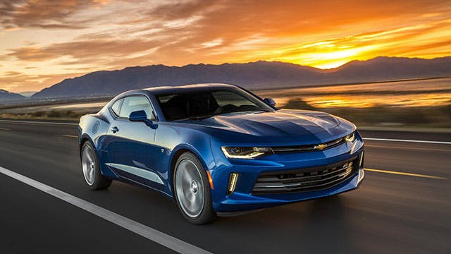 Image of a 2016 Chevrolet Camaro, a modern vehicle with complex electronics 