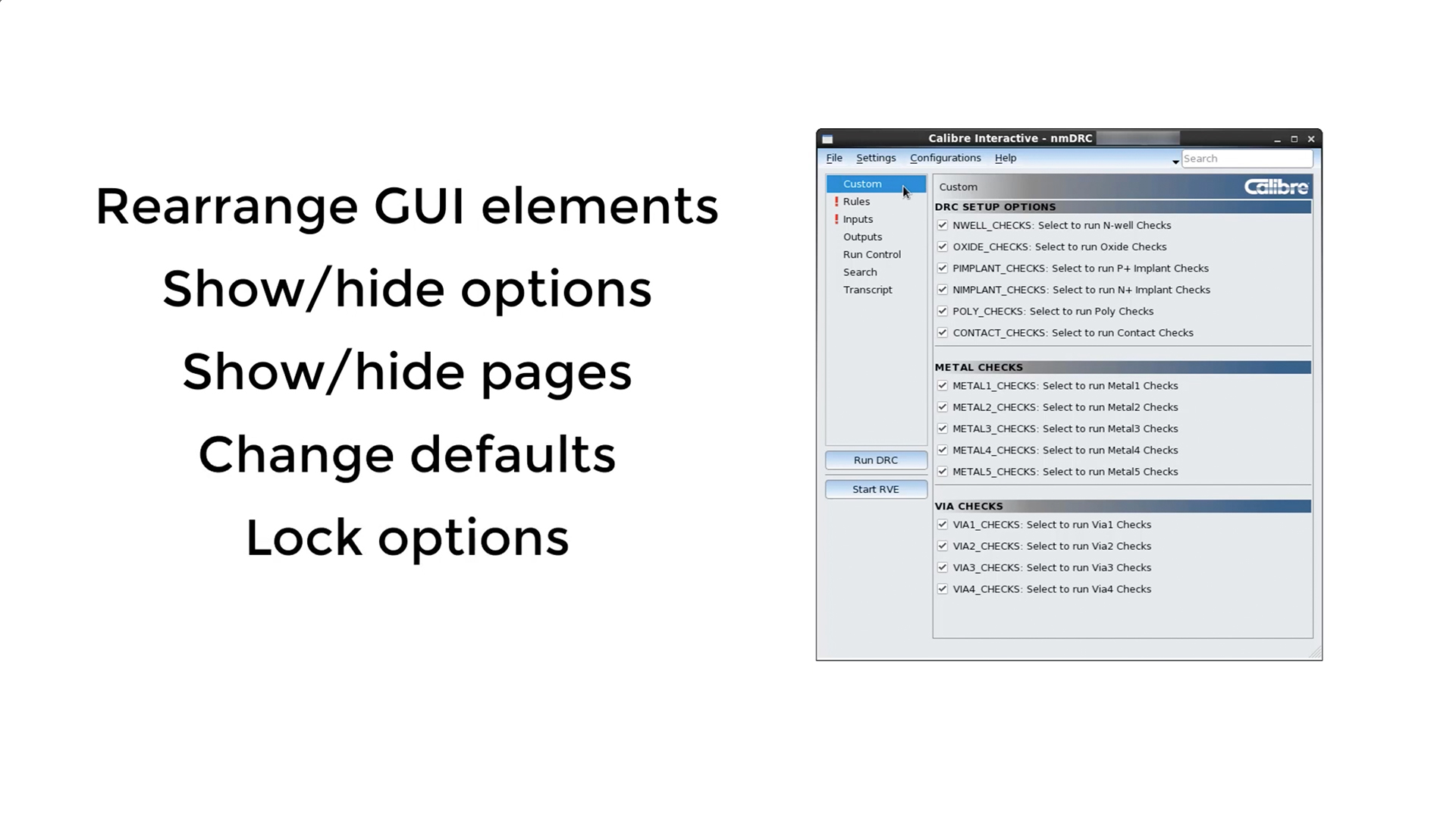 Calibre Interactive Configuration files w/ Classic Customization 