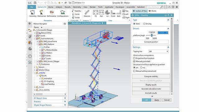 Strumento di workflow personalizzato orientato ai processi che utilizza il software NX™ Open, in Simcenter 3D.