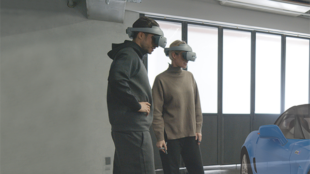 ソニーのCADエンジニアリング用ヘッドマウント・ディスプレイ ソニーのCADエンジニアリング用ヘッドマウント・ディスプレイ