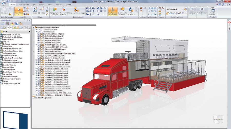 Using Solid Edge aids promotional truck designer in delivering top quality and unique vehicles on schedule