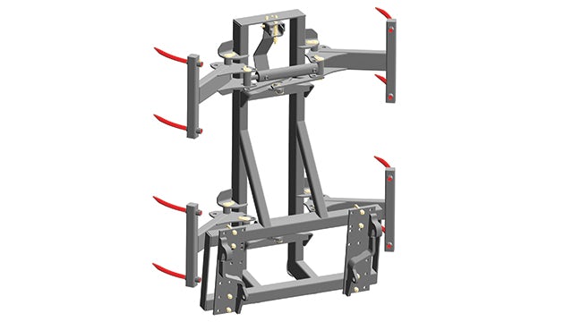 Bale grab for straw and hay bales MANUBAL W500.