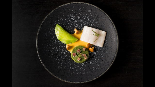 Photo of a dish at a restaurant in Amsterdam.