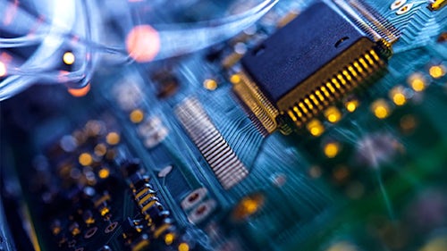 Applicazione per circuiti stampati di un'azienda elettronica