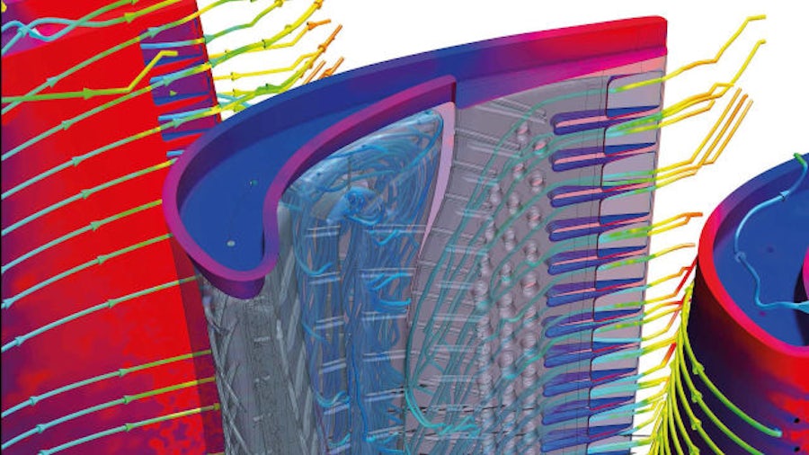 Gas turbine CFD