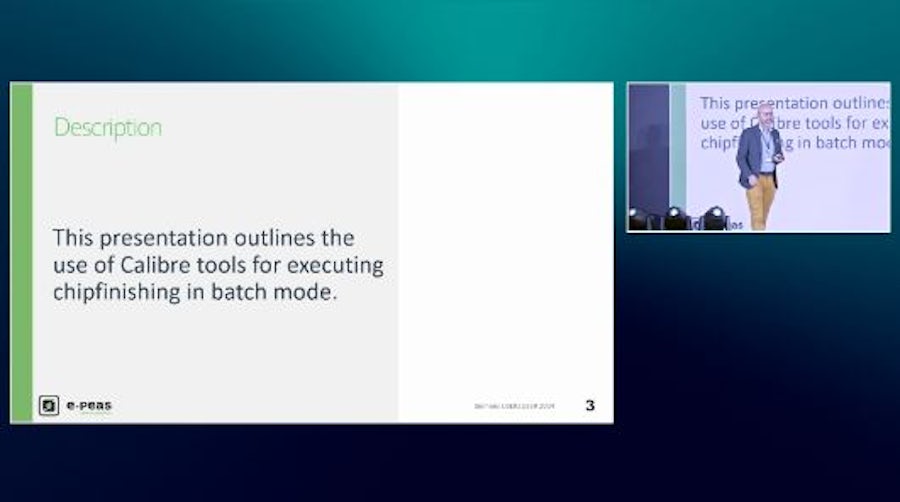 Ricardo Caseiro of e-peas presents at U2U Europe 2024