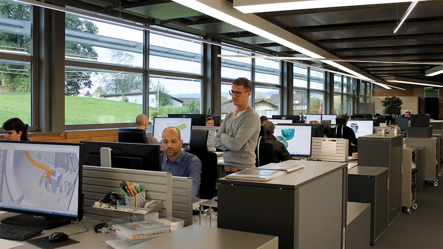 Swiss coffee machine manufacturer optimizes development and production with Solid Edge