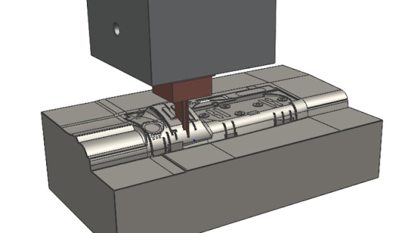 Immagine del progetto di un elettrodo.