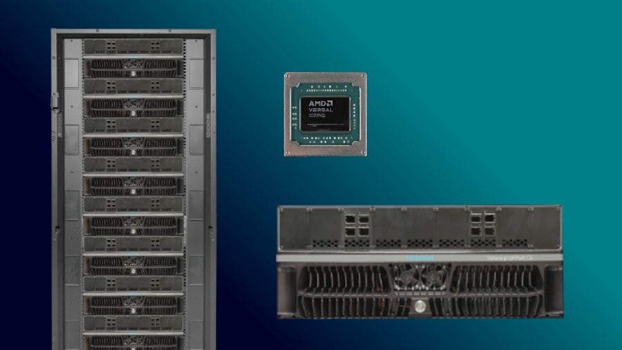 Server with chip