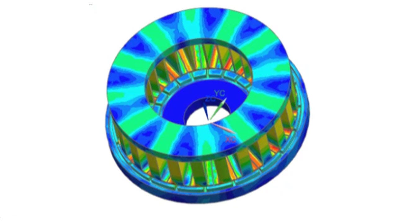 Axial flux motor simulation in Simcenter 3D