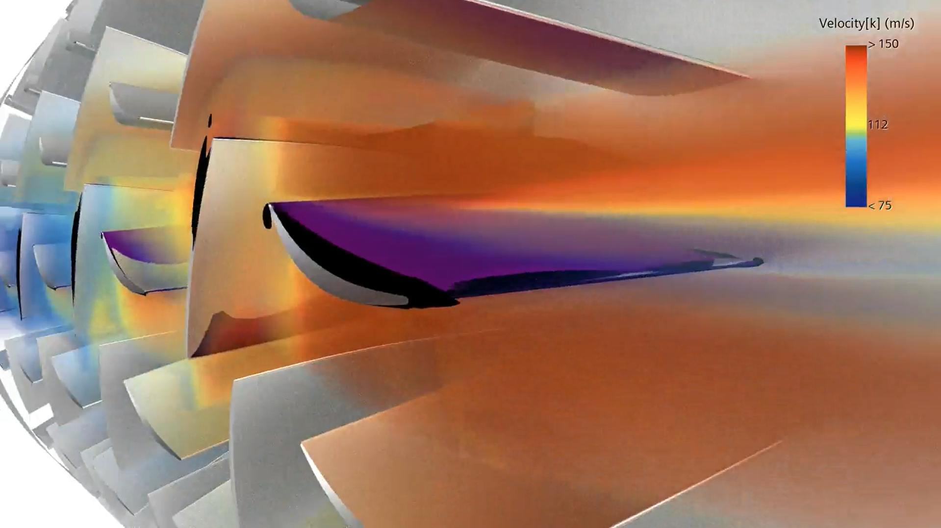 Demonstration of how CFD software can be used to create and refine turbomachinery simulations