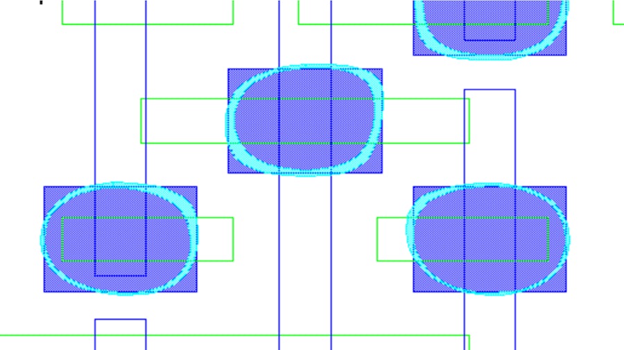 Mask contact points