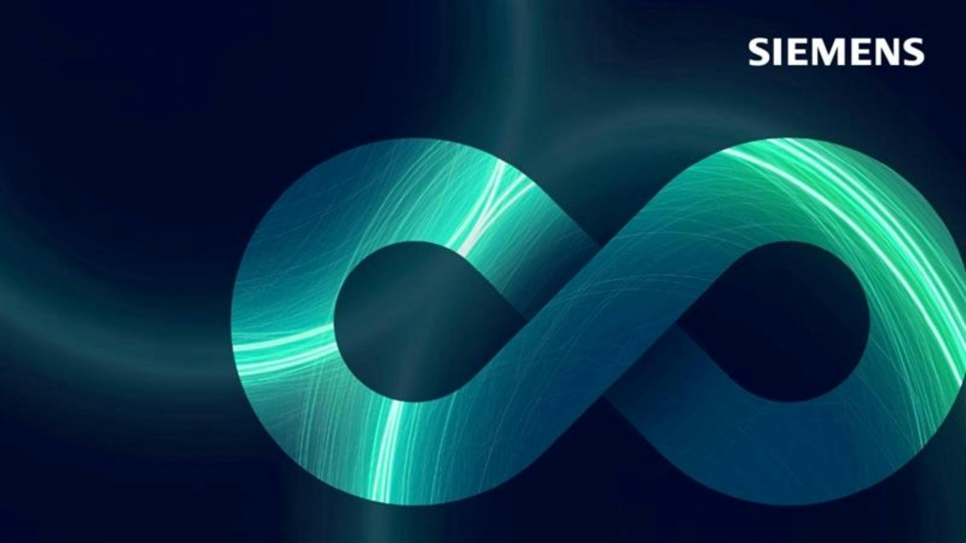 realive live infinity symbol, blue and green generic with black background