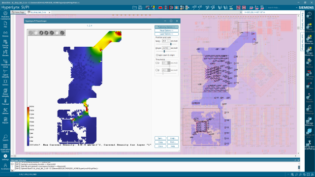 HyperLynx Power Integrity using the new next-generation systems design in HyperLynx.