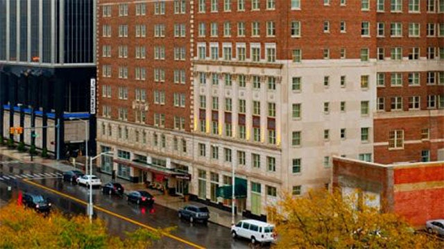 DoubleTree Suites by Hilton Hotel Detroit - Fort Shelby building.