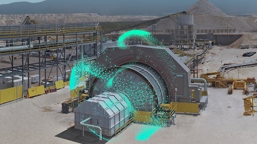 Simulation of mining operations