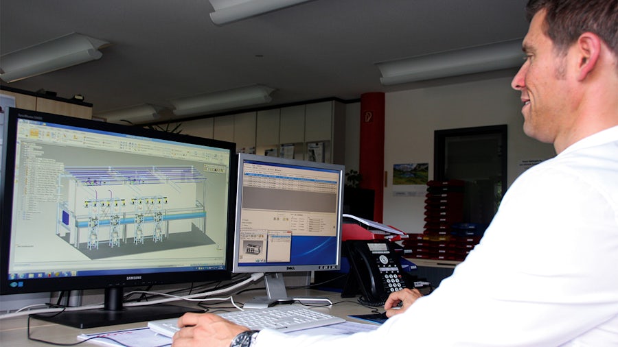 Every Solid Edge function is put to use in the design of bulk material handling systems