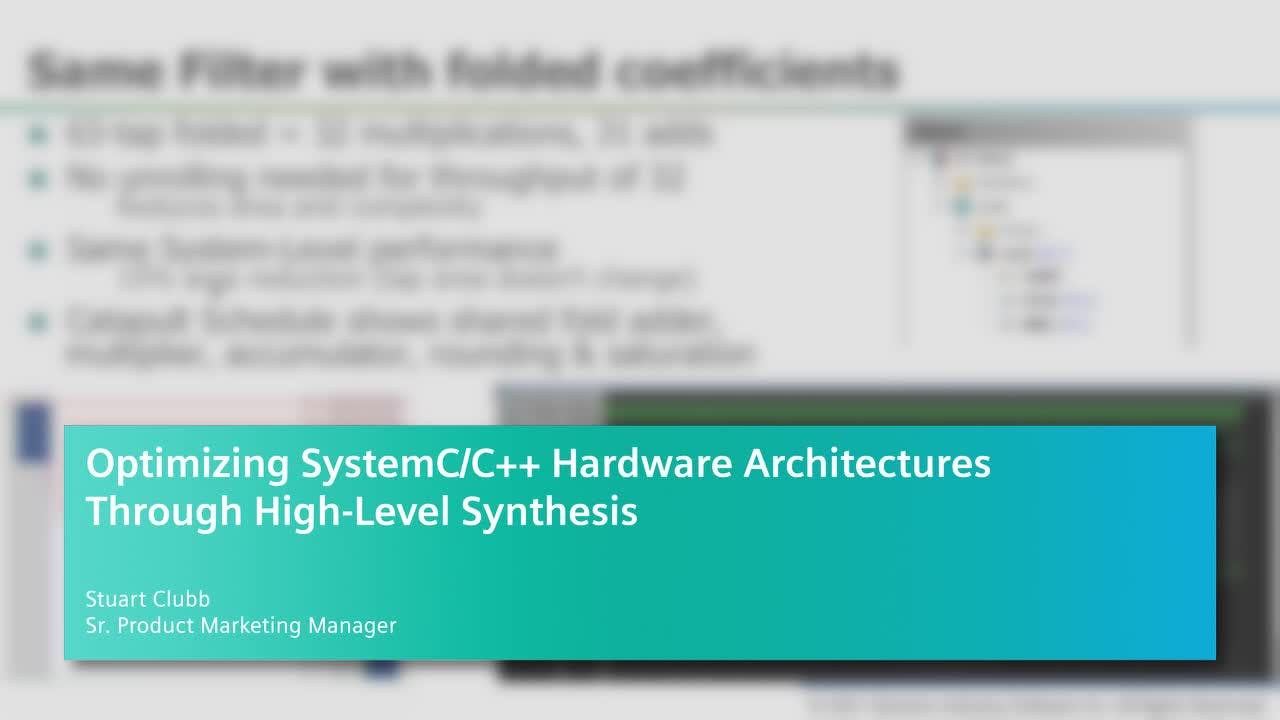 Optimizing SystemC/C++ Hardware Architectures Through High-Level Synthesis