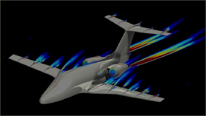 Improving aerodynamics of Eclipse business jet with CFD and design optimization