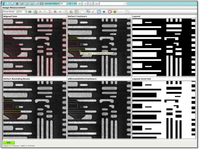 Calibre Fab Solutions / Viewing results of wafer defect inspection in Calibre DefectReview