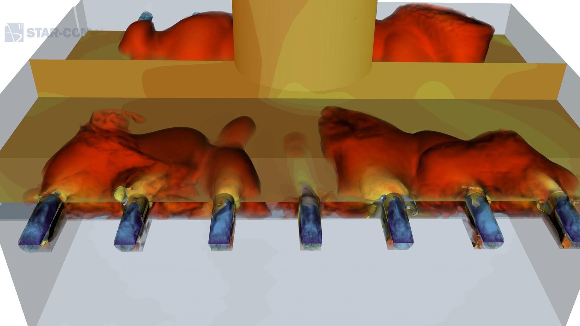 Design and optimize high temperature and combustion processes using simulation