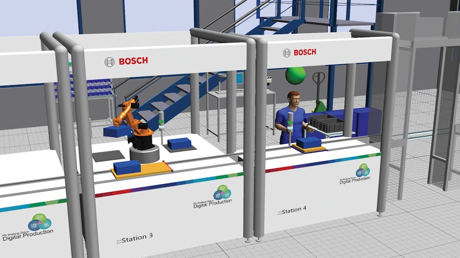 Using a standard library to speed up modeling efforts for material flow  simulation by 50 percent