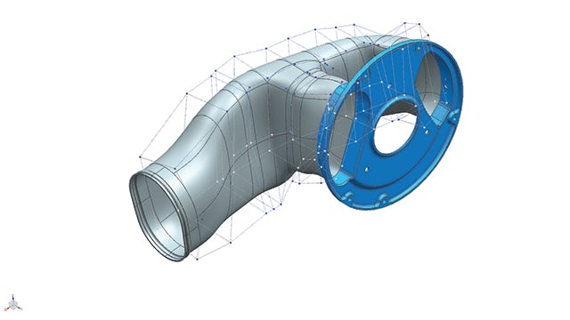 Faster complex surface modeling