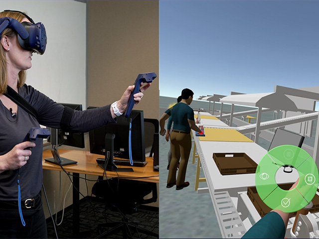 VR обучение сборке
