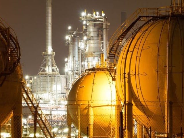 The Ruwais refinery in Abu Dhabi, UAE