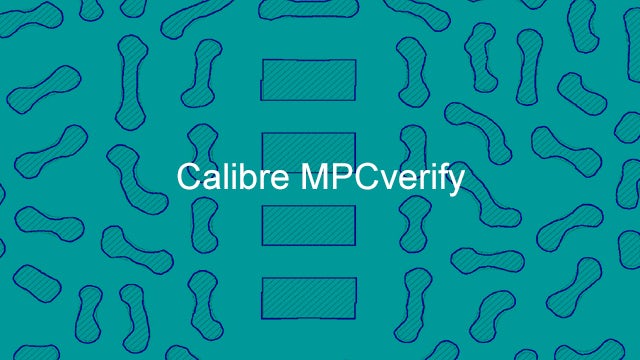 calibre mpcverify product 