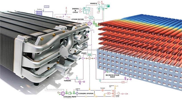 A couple of filtration units are presented on the Simcenter software screenshot.