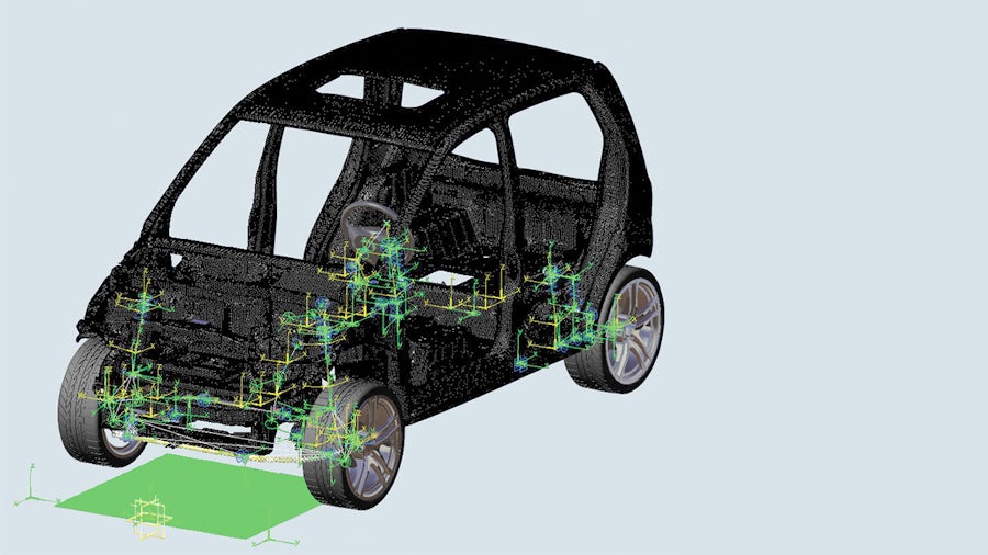 Leveraging Simcenter Engineering to gain 15 percent increase in ride comfort while maintaining handling